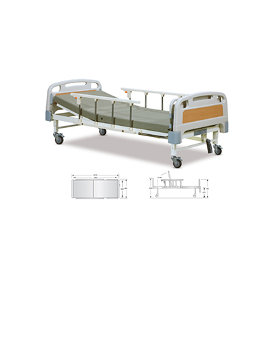 Giường bệnh nhân 1 tay quay – SMS-2203