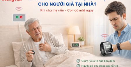 chuông gọi hỗ trợ cho người già tại nhà